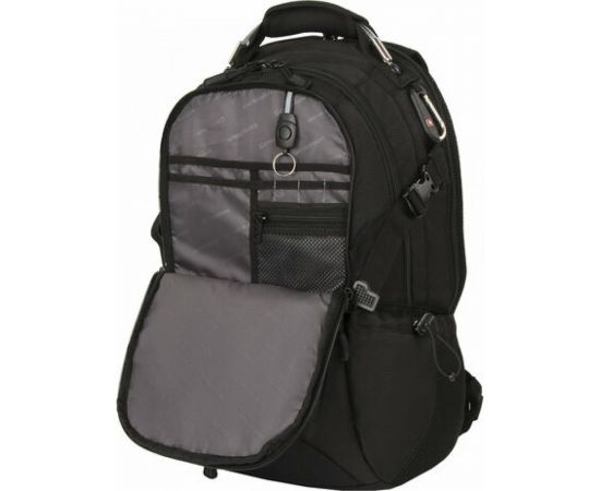 Универсальный рюкзак GERMANIUM S-01 с отделением для ноутбука, влагостойкий, черный, 226947 – изображение 10