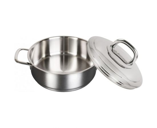 Сотейник Kukmara SAFIA 3.1 л, 24 см, с металлической крышкой SF-STP3124M 