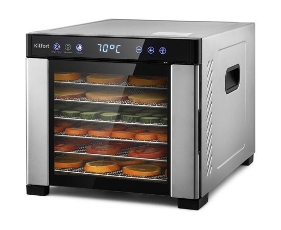 Сушилка для овощей и фруктов KITFORT с УФ-лампой КТ-1916 