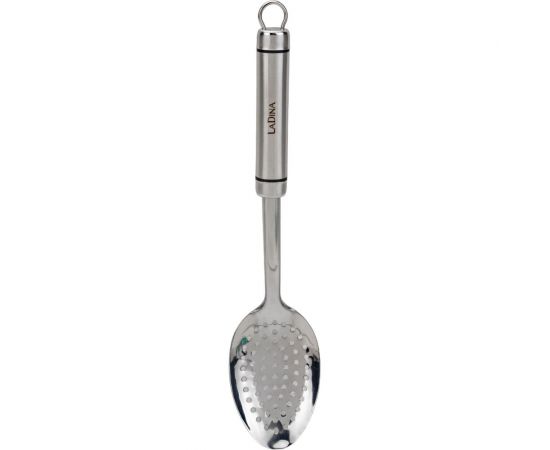 Большая ложка Ladina с дырочками нержавеющая сталь 16300 