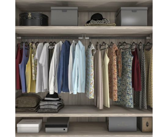 Противоскользящие вельветовые вешалки-плечики HOMSU набор 20 штук, черные HOM-1139 – изображение 12