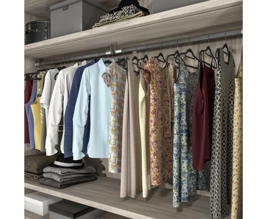 Противоскользящие вельветовые вешалки-плечики HOMSU набор 50 штук, черные HOM-1141 – изображение 12