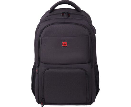 Универсальный рюкзак Germanium Upgrade Up-4 Usb-порт, 2 отделения, отделение для ноутбука, черный, 47x31x19 см 271668 – изображение 2