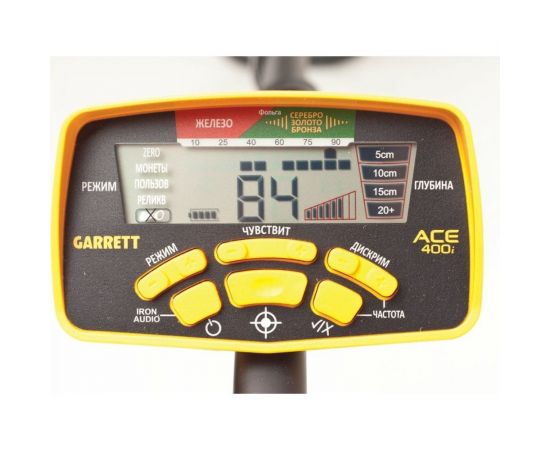 Металлоискатель Garrett ACE 400i RUS комплект 1141960-K – изображение 2