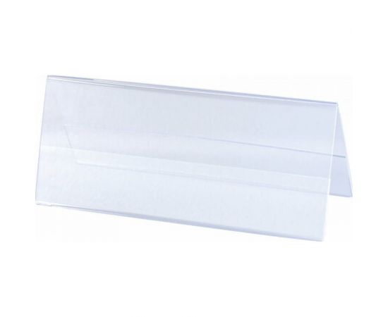 Информационная табличка BRAUBERG 210х80 мм домик, настольная, двусторонняя, в защитной пленке 290426 – изображение 2