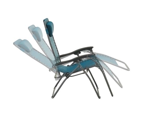 Складное кресло-шезлонг GoGarden FIESTA, 94x69x112 см 50315 – изображение 2