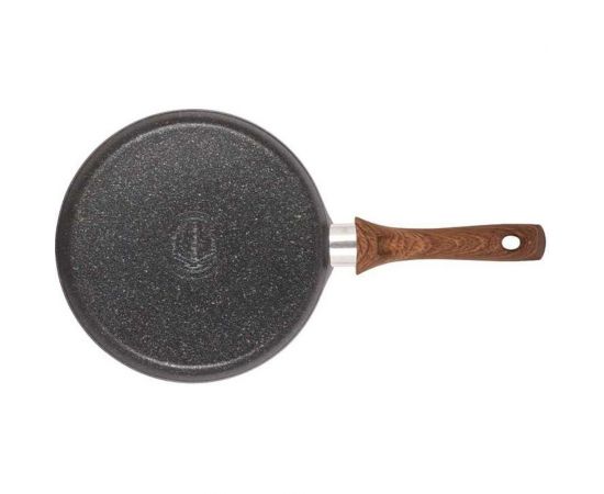 Блинная сковорода Kukmara Granit ultra Blue 220 мм с ручкой, антипригарное покрытие сбгг220а – изображение 3