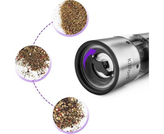 Набор автоматических мельниц для соли и перца KITFORT КТ-2029 – изображение 4