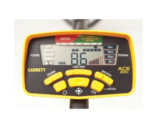 Металлоискатель Garrett ACE 300i RUS комплект 1141850-K – изображение 4