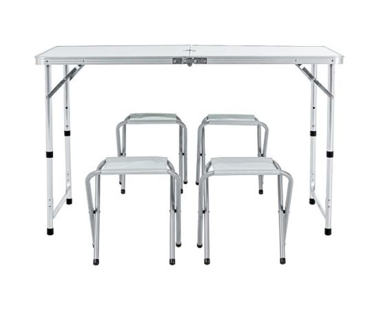 Набор мебели для пикника мраморный белый Green glade M790-1 – изображение 4