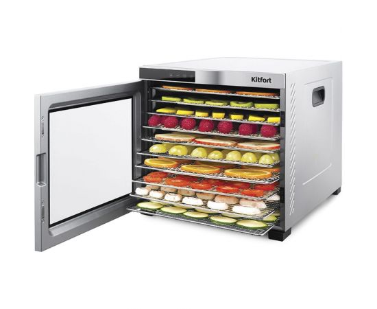 Сушилка для овощей и фруктов KITFORT Professional Series мощность 1000 Вт КТ-1910 – изображение 4