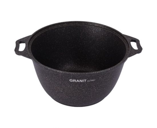 Кастрюля Kukmara линия Granit ultra original 4 л со стеклянной крышкой антипригарное покрытие ТП9312 кго42а – изображение 4