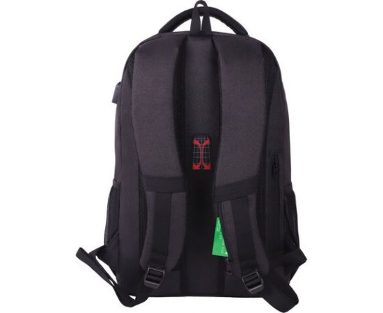 Универсальный рюкзак Germanium Upgrade Up-4 Usb-порт, 2 отделения, отделение для ноутбука, черный, 47x31x19 см 271668 – изображение 4