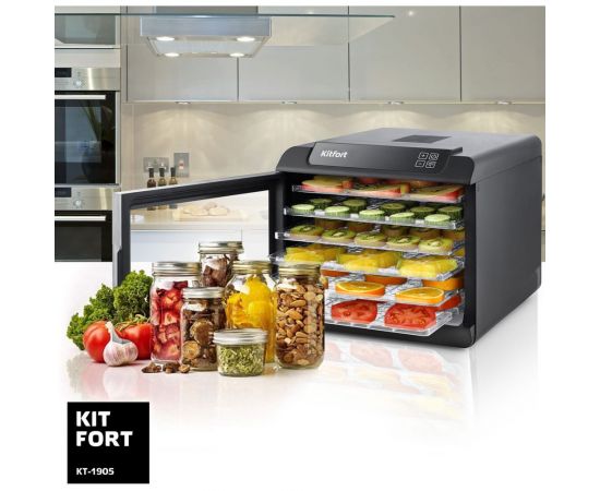 Сушилка для овощей и фруктов KITFORT КТ-1905 – изображение 5