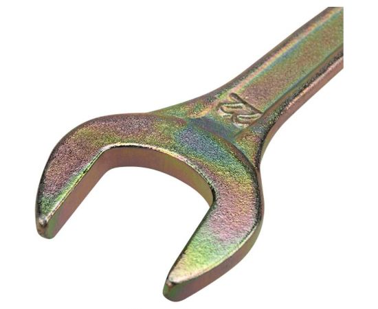 Гаечный рожковый ключ желтый цинк REXANT 20х22 мм 12-5832-2 – изображение 5