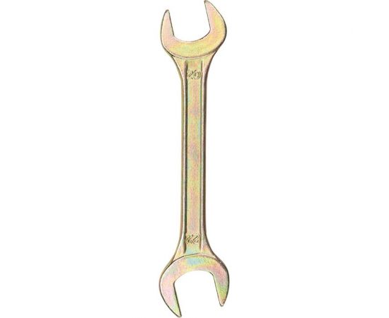 Гаечный рожковый ключ желтый цинк REXANT 20х22 мм 12-5832-2 – изображение 6