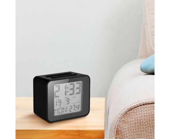 Часы с термометром KITFORT черный КТ-3303-1 – изображение 6