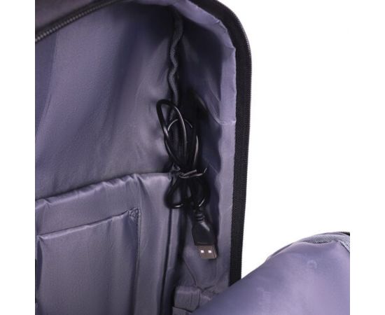 Универсальный рюкзак Germanium Upgrade Up-4 Usb-порт, 2 отделения, отделение для ноутбука, черный, 47x31x19 см 271668 – изображение 6