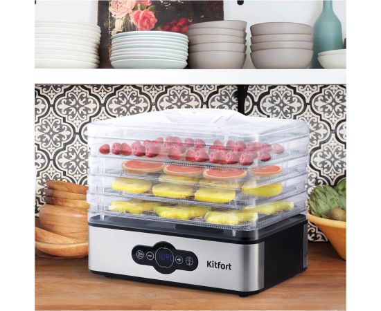 Сушилка для овощей и фруктов KITFORT КТ-1914 – изображение 6