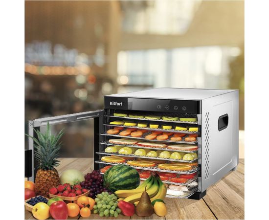 Сушилка для овощей и фруктов KITFORT мощность 550–650 Вт КТ-1911 – изображение 7