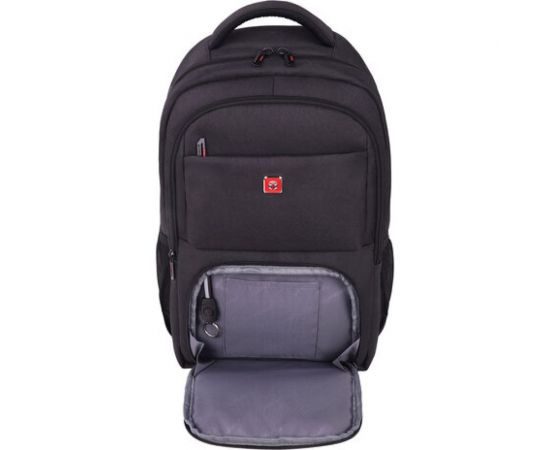 Универсальный рюкзак Germanium Upgrade Up-4 Usb-порт, 2 отделения, отделение для ноутбука, черный, 47x31x19 см 271668 – изображение 9