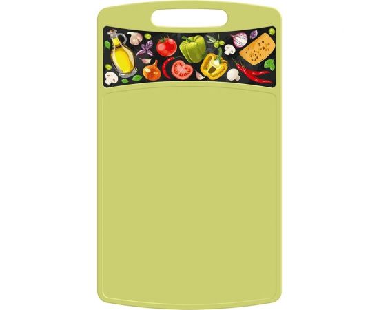 Разделочная доска Idiland Bergamo прямоугольная, 260x155x3,5 мм, салатовый 221148020/04 