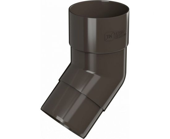 Колено трубы Технониколь (ПВХ; 135 градусов; темно-коричневый; 1 шт) TN683364 
