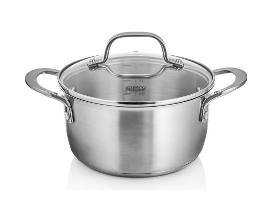 Кастрюля с крышкой Esprado Fuerte, 24x13,5 см, 6 л, нержавеющая сталь FRT24SE101 
