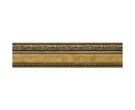 Молдинг стеновой ударопрочный влагостойкий червонное золото Decor-Dizayn 59x21x2400 мм 161-552 