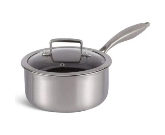 Ковшик Edenberg с крышкой 2,3 л нержавеющая сталь тефлон EB-17005 