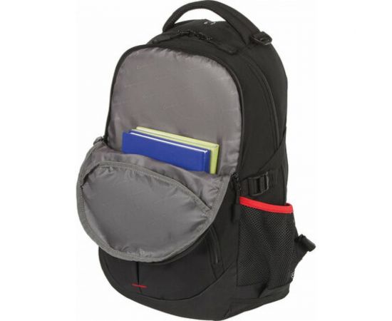 Универсальный рюкзак GERMANIUM S-06 уплотненная спинка, облегченный, черный, 46х32х15 см, 226953 – изображение 13