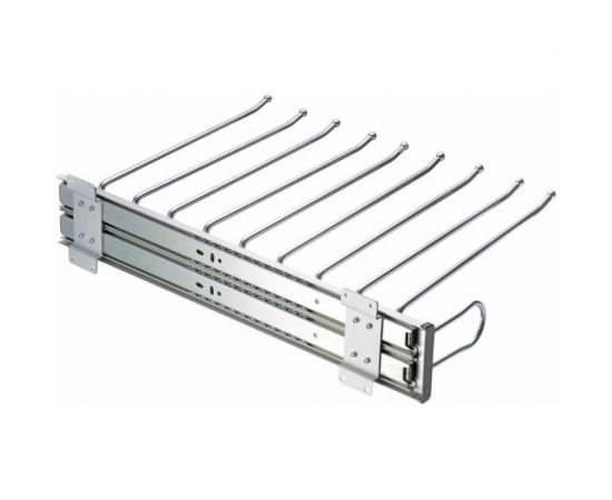 Вешалка для брюк GTV боковой крепеж левый, 322x464x100 мм WW-WSLO00-01 – изображение 2