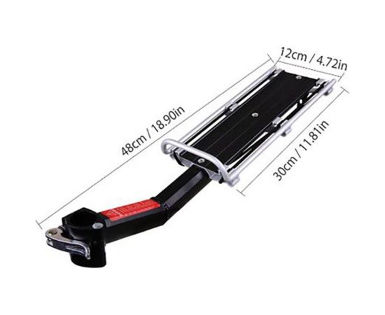 Быстросъемный задний багажник для велосипеда Ecos VEL-04 323485 – изображение 2