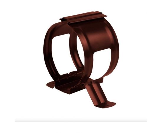 Круглый держатель трубы NIKA RAL 8017 шоколадный, дерево В0000019287 – изображение 2