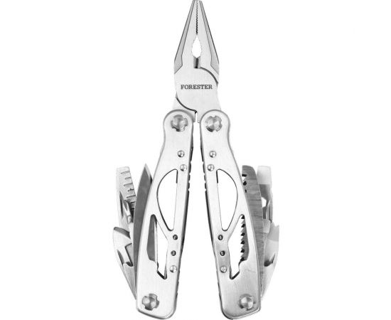 Мультитул-набор инструментов Forester MOBILE 14 функций, плоскогубцы, пассатижи, кусачки, нож OEC-3 – изображение 2