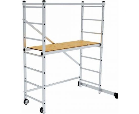 Вышка-тура WORKY 2x7 для внутренних работ, с помостом из фанеры ARD257821 – изображение 2