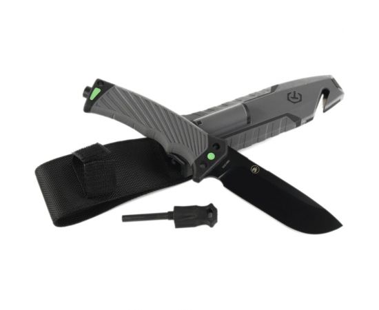 Нож с паракордом Ganzo G8012V2-GY – изображение 2