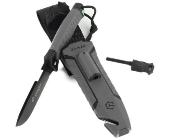 Нож с паракордом Ganzo G8012V2-GY – изображение 3