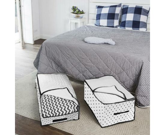 Чехол для одеял, подушек и постельного белья HOMSU Eco White 60х40х30 см HOM-1236 – изображение 3