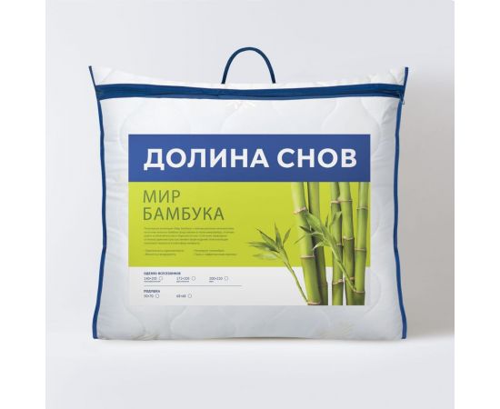 Подушка Ecotex Мир-Бамбука бамбуковое волокно, бамбук, 70x70 ПБД77 – изображение 3