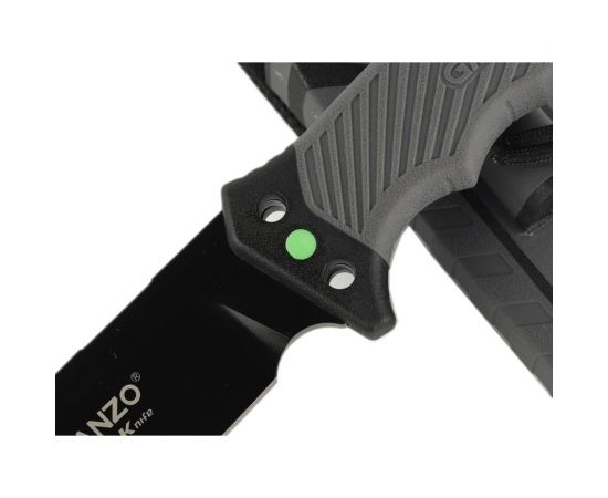 Нож с паракордом Ganzo G8012V2-GY – изображение 4