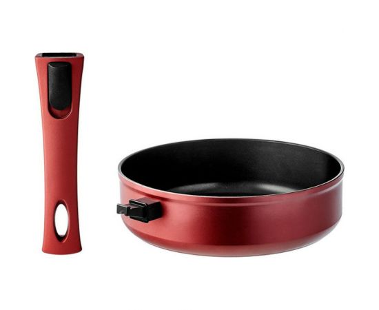 Сковорода Esprado Terceo глубокая, 3 в 1, 28x7,5 см, алюминий, антипригарное покрытие, индукция TRRT28BE103 – изображение 4