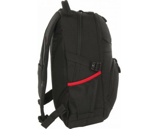 Универсальный рюкзак GERMANIUM S-06 уплотненная спинка, облегченный, черный, 46х32х15 см, 226953 – изображение 5