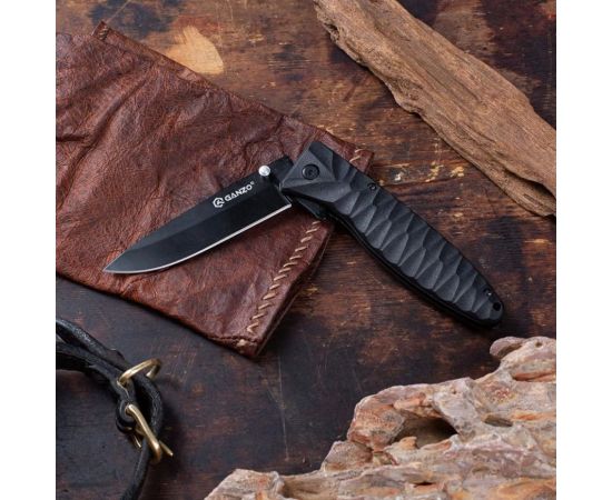 Нож Ganzo G620 черный G620b-1 – изображение 6