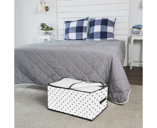 Чехол для одеял, подушек и постельного белья HOMSU Eco White 60х40х30 см HOM-1236 – изображение 6