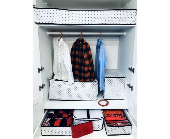 Чехол для одеял, подушек и постельного белья HOMSU Eco White 60х40х30 см HOM-1236 – изображение 7