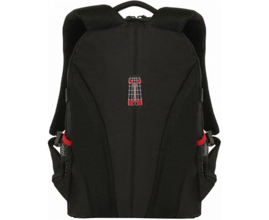 Универсальный рюкзак GERMANIUM S-06 уплотненная спинка, облегченный, черный, 46х32х15 см, 226953 – изображение 7