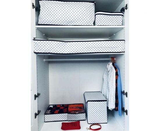 Чехол для одеял, подушек и постельного белья HOMSU Eco White 60х40х30 см HOM-1236 – изображение 8