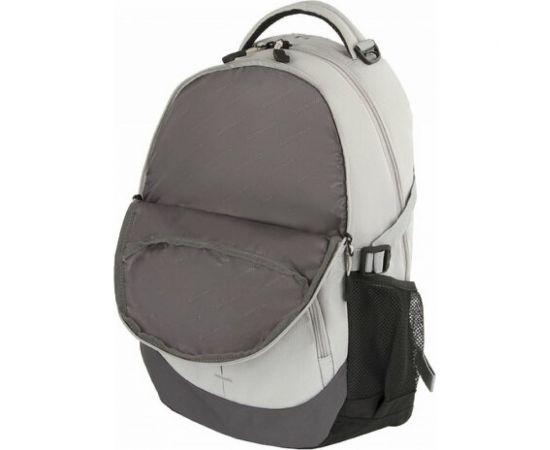 Рюкзак GERMANIUM S-07 уплотненная спинка, облегчённый, светло-серый, 46х32х15 см, 226954 – изображение 9