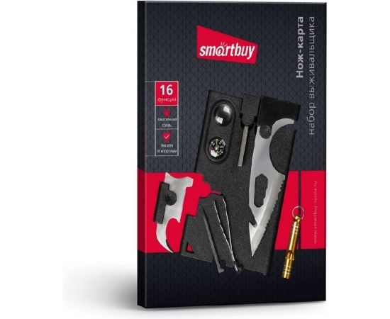 Нож-карточка Smartbuy 16 функций SBT-PS-10 
